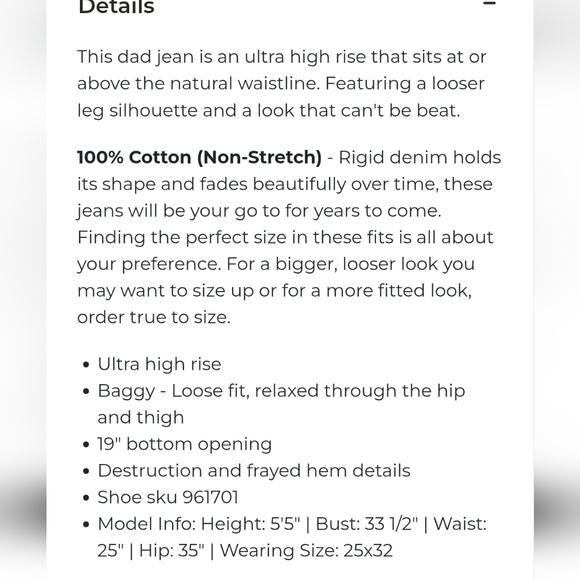 STUNNING FLYING MONKEY DAD JEANS DISTRESSED RAW EDGE - Picture 3 of 10